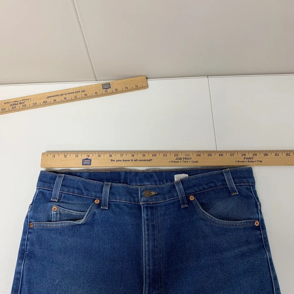 Levi's 517 Bootcut Jeans Mens 40x30 (37x29) Blue Vintage Orange Tab USA Made‎